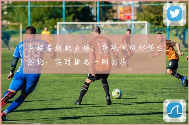 中超最新积分榜:争冠保级形势白热化,实时排名一网打尽